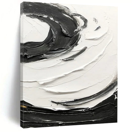 Custom Hand-Painted Abstract Art for Living Room & Hallway DTP380