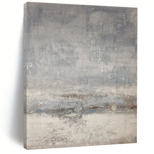 Immense - Scale Hand - Painted Custom Abstract Artwork for Bedroom and Entryway DTP058