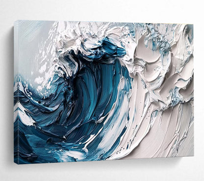Alluring Large Abstract Painting for Hallway & Entryway DKH873