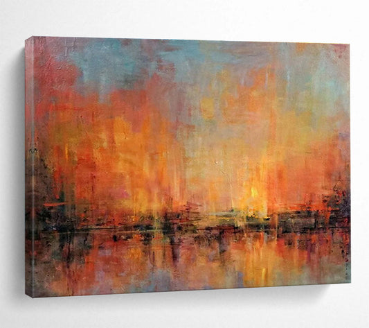Oversized Abstract Canvas for Living Room & Bar DKH386