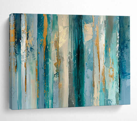 Immersive Abstract Canvas Art for Living Room & Dining Room LargeART1715