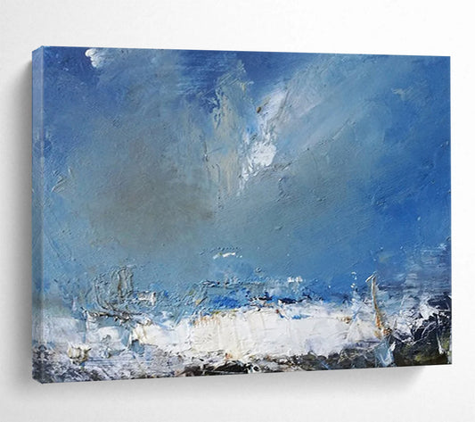 Impressionistic Sea & Sky - Coastal Living Room Charm DLZ031