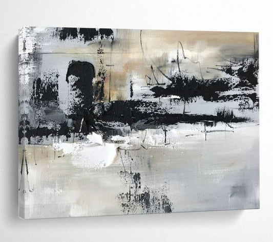 Large - Format Abstract Canvas for Bar & Hotel Lobby LargeART1565