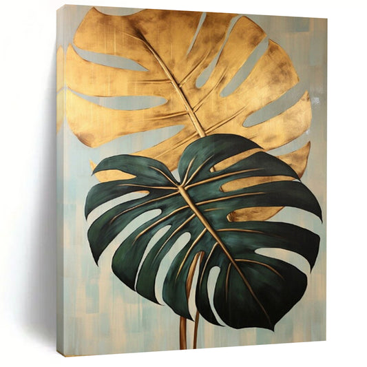 Grand-Scale Hand-Painted Abstract Canvases for Bar & Event Space LargeART2195