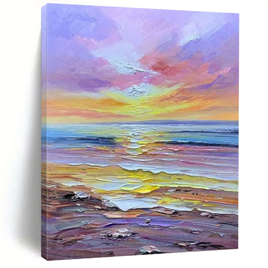 Hand-Painted Large Abstract Paintings: Textured Styles for Bar & Hotel DTP261