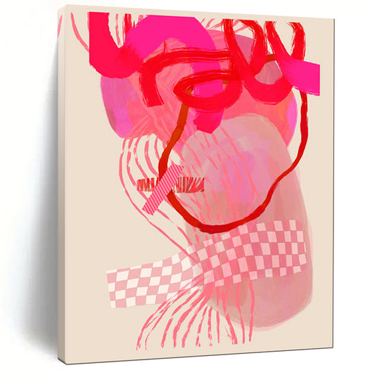 Serene & Calming Hand-Painted Custom Abstract Painting for Office & Hallway LargeART2000