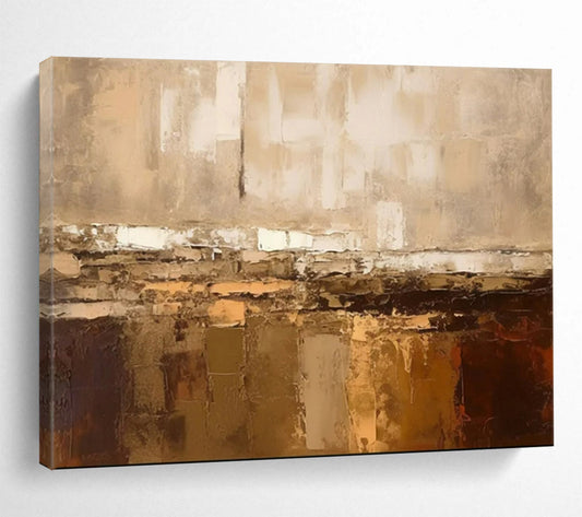 Giant-Scale Hand-Painted Abstract Art for Living Room & Bar LargeART1504