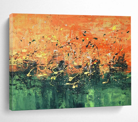 Opulent Gigantic Abstract Mural for Entryway & Hotel Lobby LargeART1603
