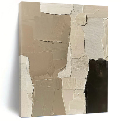 Artfully Engineered Hand - Crafted Textured Canvas Art for Bedroom & Bar DKH1161