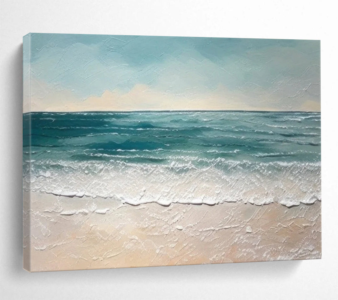 Textured Beach Waves - Coastal Bedroom Escape DLZ062