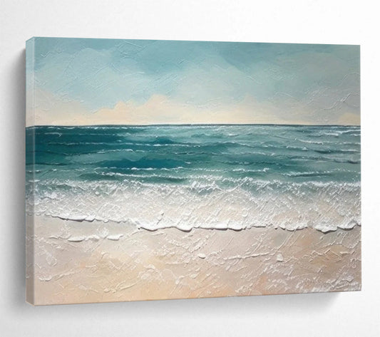 Textured Beach Waves - Coastal Bedroom Escape DLZ062