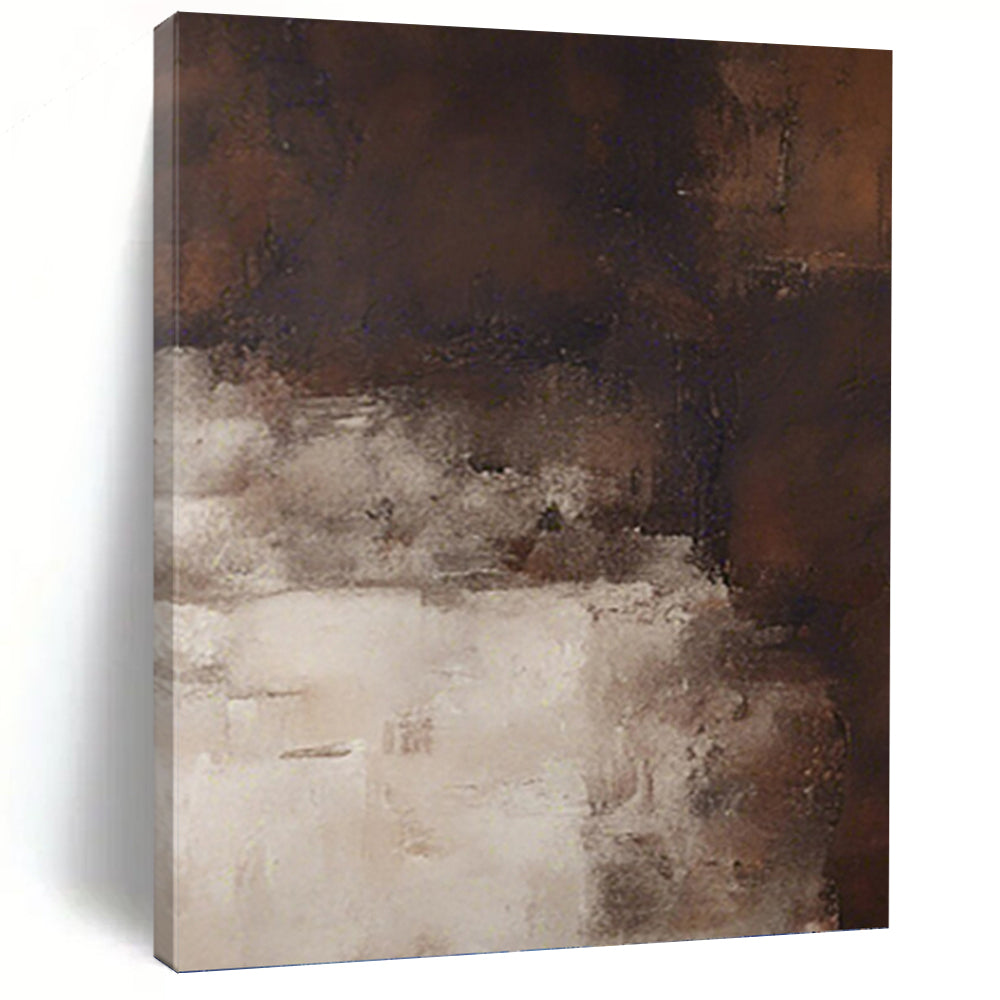 Vast Hand - Painted Textured Custom Abstract Art, for Decorating Bedroom and Dining Room DKH1469