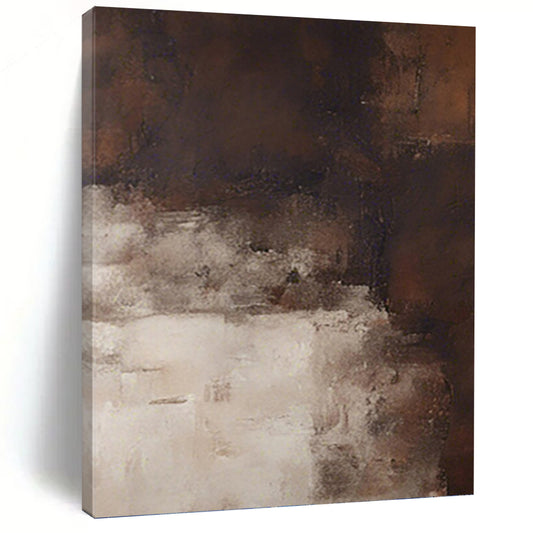 Vast Hand - Painted Textured Custom Abstract Art, for Decorating Bedroom and Dining Room DKH1469