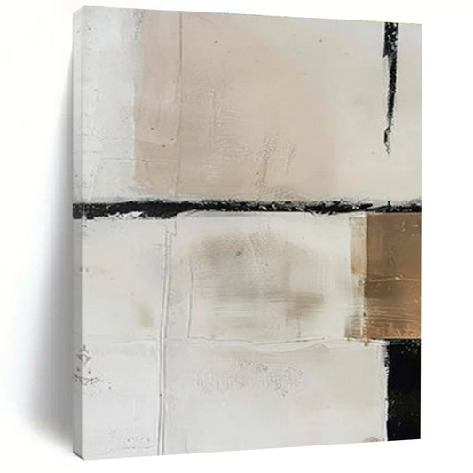 Hand-Painted Bespoke Abstract Canvas for Dining Room & Hotel LargeART1475