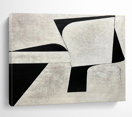 Immense - Sized Hand - Painted Textured Abstract Art for Office & Bar DKH582