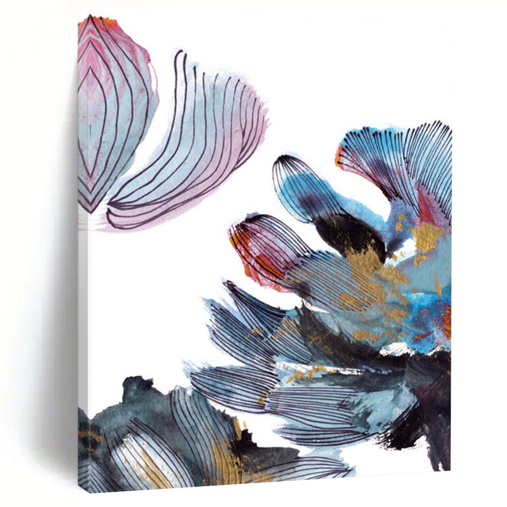 Big Custom Hand-Painted Abstract Art: Textures to Make a Statement DTP199