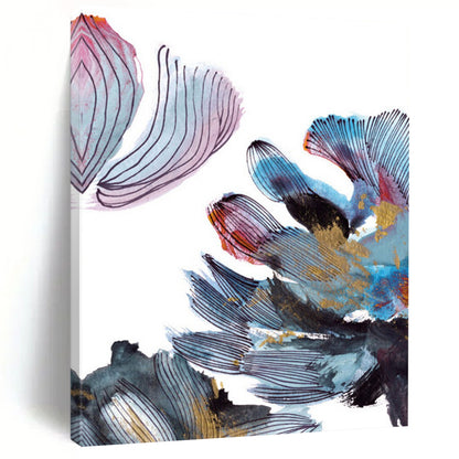 Big Custom Hand-Painted Abstract Art: Textures to Make a Statement DTP199