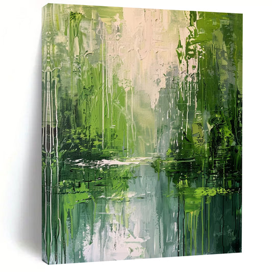 Oversized Hand - Painted Textured Custom Abstract Painting for Bedroom and Office DTP002