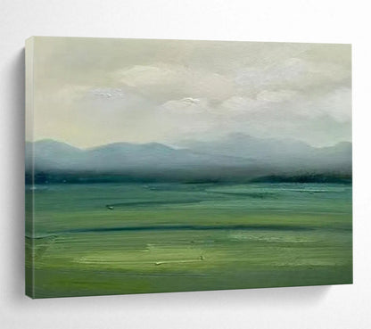 Hushed Large - Format Abstract Painting for Entryway & Bedroom LargeART1785
