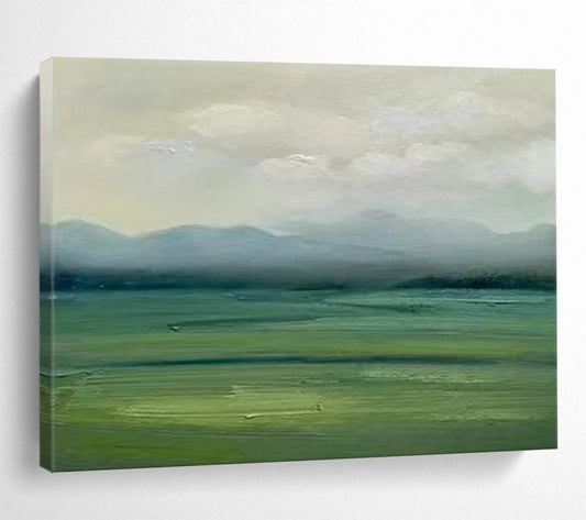 Hushed Large - Format Abstract Painting for Entryway & Bedroom LargeART1785