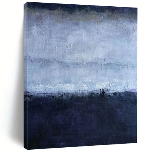 Imperial Vertical Hand - Painted Custom Abstract Narrative (with Exquisite Textures) for Bedroom and Living Room DKH1563