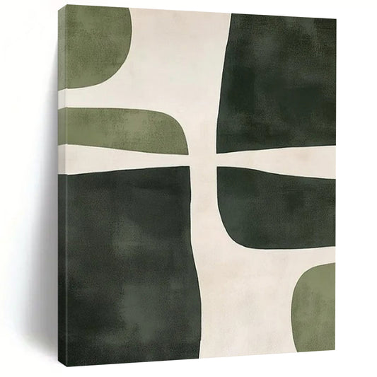 Large-Format-Scale Hand-Painted Abstract Canvases for Entryway & Hallway LargeART2370