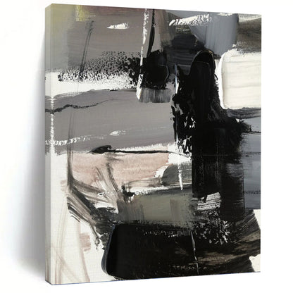 Inspiringly Grand Hand - Painted Textured Abstract Mural for School Auditorium & Gymnasium DKH1263