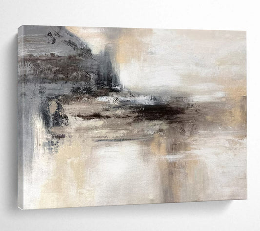 Oversized Hand-Painted Abstract Artwork for Living Room & Bar LargeART1533