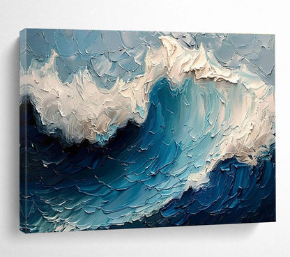 Enormous Textured Hand - Rendered Abstract Wall Art for Dramatic Interiors DKH766