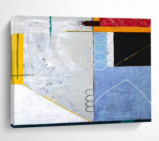 Gigantic Hand - Painted Textured Abstract Canvas for Office & Dining Room DKH570