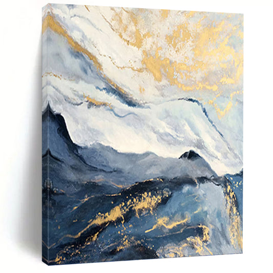 Cozy Textured Abstract Wall Art for Bedroom & Hallway DKH0943