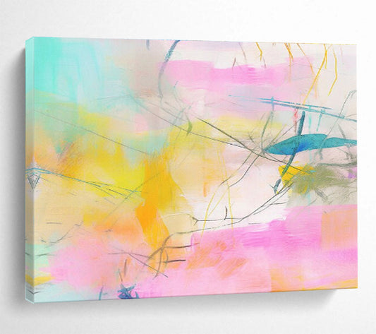Striking Textured Abstract Artwork for Entryway & Bedroom DKH501
