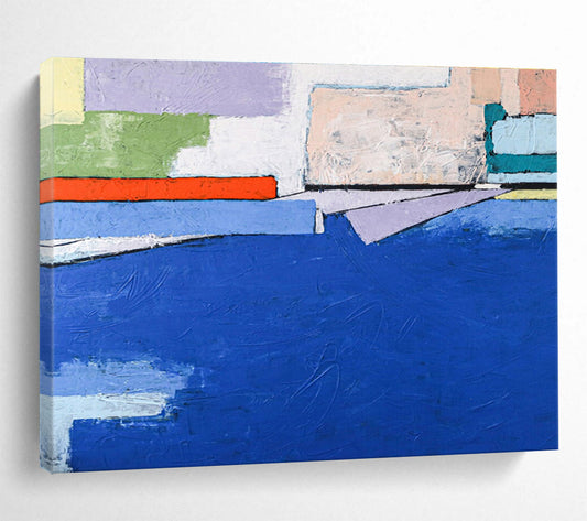 Grand Hand - Painted Textured Abstract Canvas for Office & Hallway DKH575