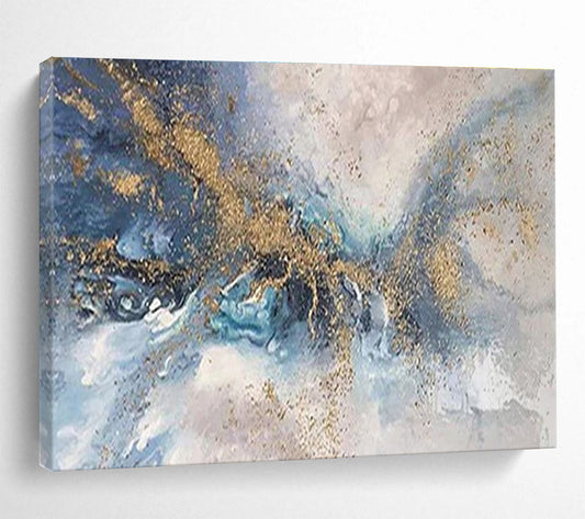 Dynamic Large Abstract Painting for Bar & Hotel Suite DKH893