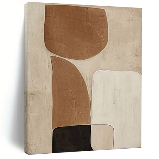 Grandiose - Scale Hand - Painted Textured Custom Abstract Gem, Perfect for Bedroom and Dining Room DKH1494