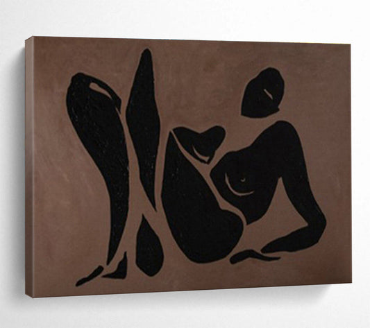 Gigantic Textured Hand - Painted Abstract Wall Mural for Memorable Impressions DKH743