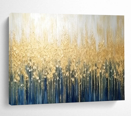 Golden Forest Canopy - Luxe Living Room Statement DLZ052