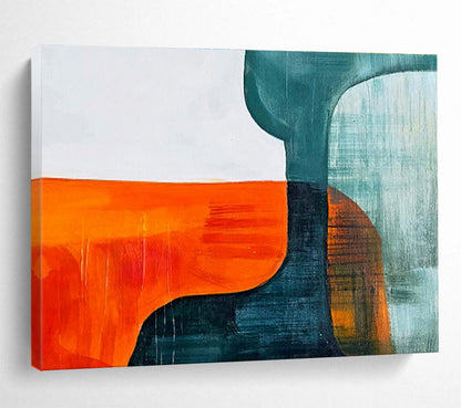 “Abstract Reveries” Oversized Abstract Mural for Hallway & Office DKH265