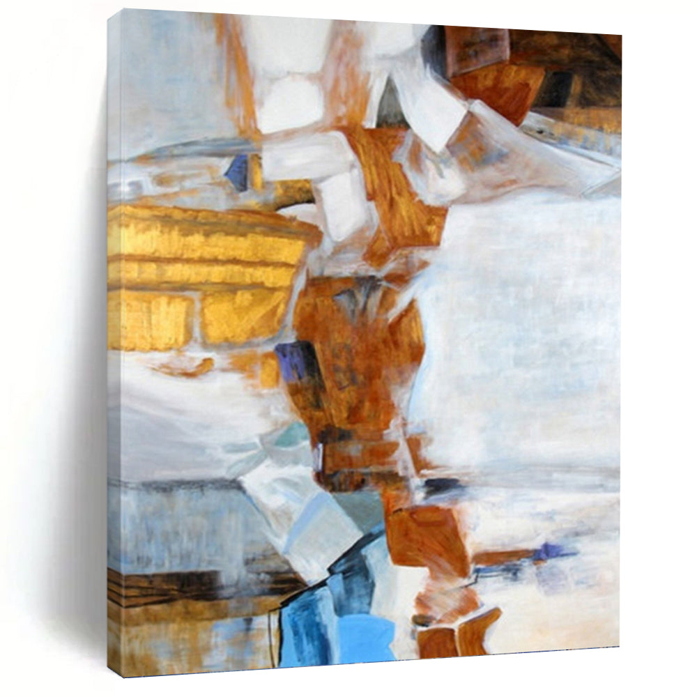 Elegant Textured Abstract Painting for Living Room & Hotel Lobby DKH0937