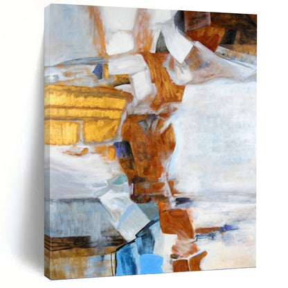 Elegant Textured Abstract Painting for Living Room & Hotel Lobby DKH0937