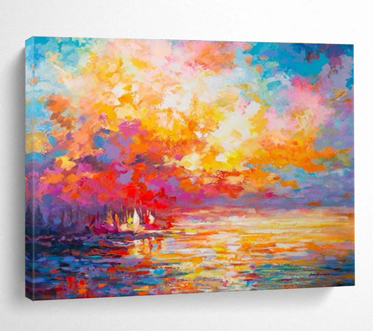 Vast Abstract Artwork for Office & Dining Hall DKH409