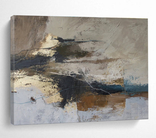 Monumental Textured Abstract Wall Art for Bar & Entryway DKH511