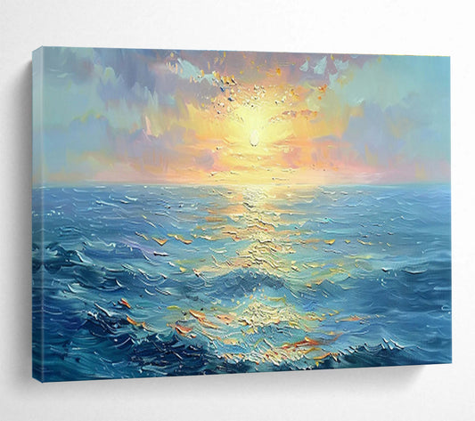 Immense Hand - Painted Textured Abstract Wall Mural for Captivating Focal Points DKH760