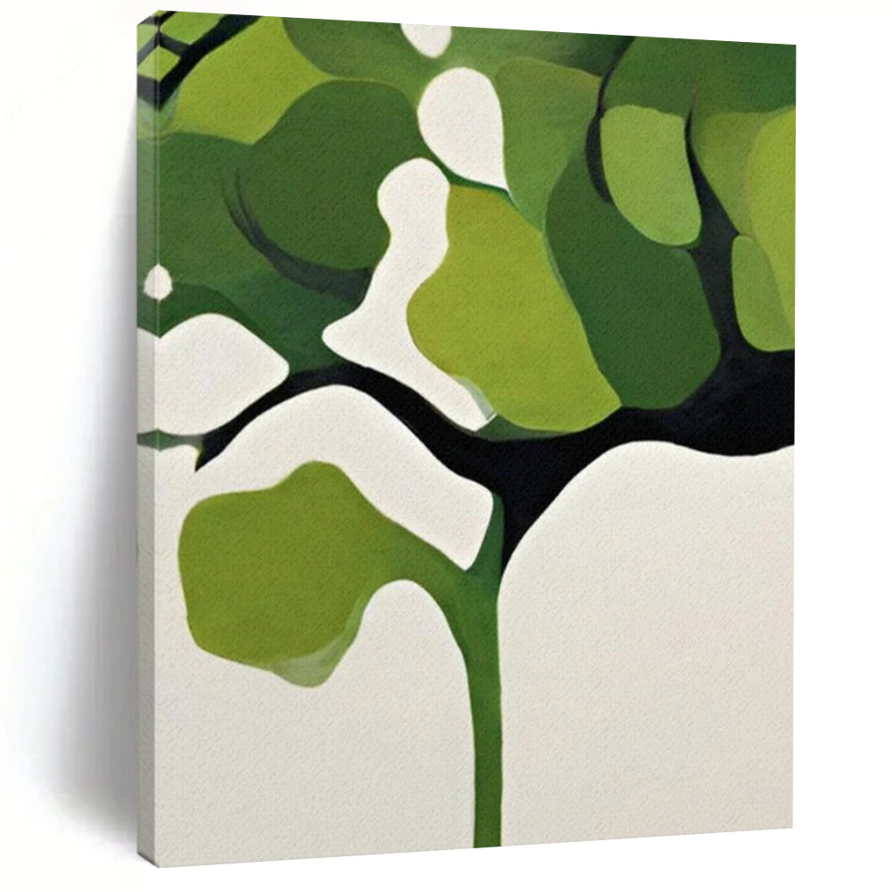 Large-Format-Scale Hand-Painted Abstract Canvases for Bedroom & Home Office Nook LargeART2254