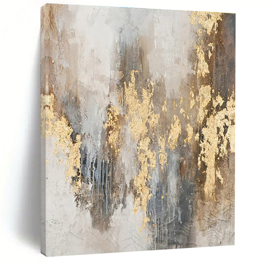 Hand-Painted Bespoke Abstract Canvas for Hallway & Hotel LargeART1471