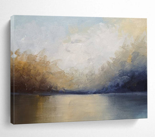 Misty Lake at Dusk - Serene Bedroom Escape DLZ041