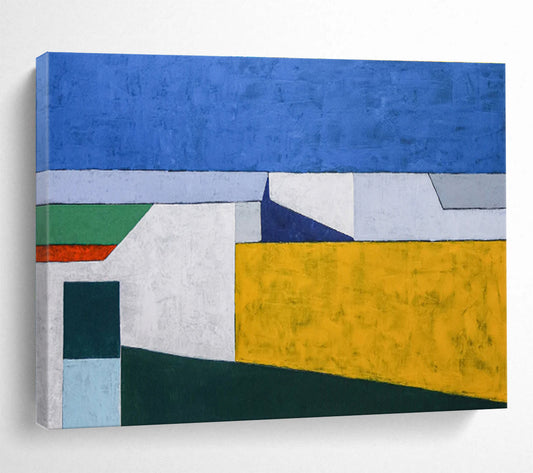 Grand Hand - Painted Abstract Artwork for Office & Bedroom DKH557