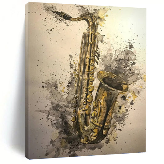 Vertical Hand - Painted Custom Abstract Work for Bedroom and Dining Room DKH1640