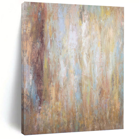 Peaceful Textured Abstract Painting for Bedroom & Dining Room DKH0946