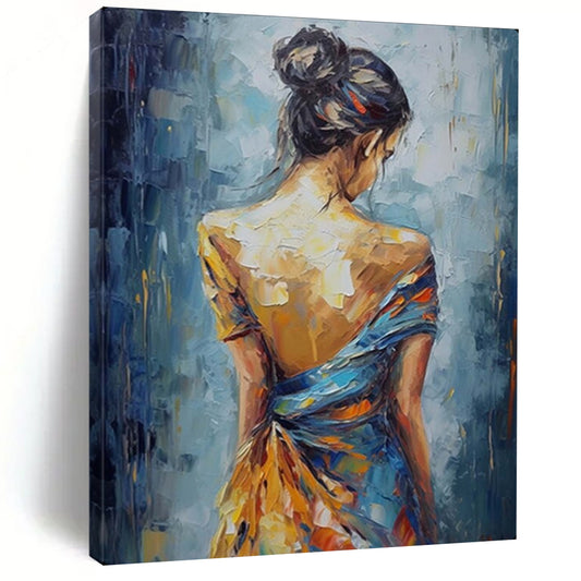 Hand-Painted Large-Scale Textured Abstract Wall Art for Dining Room & Banquet Hall LargeART2137